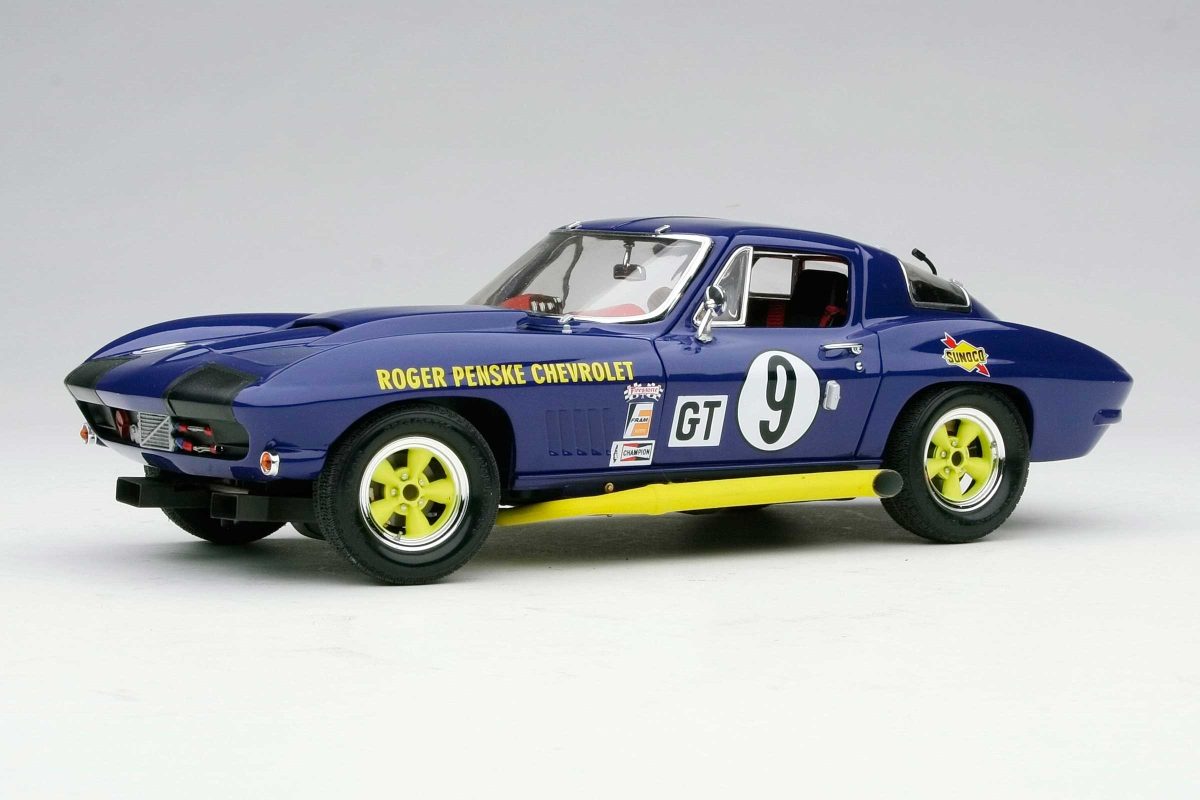 Exoto Corvette Sting Ray Competition | 1966 Sebring 12 Hours Class Winner | Penske | George Wintersteen, Ben Moore