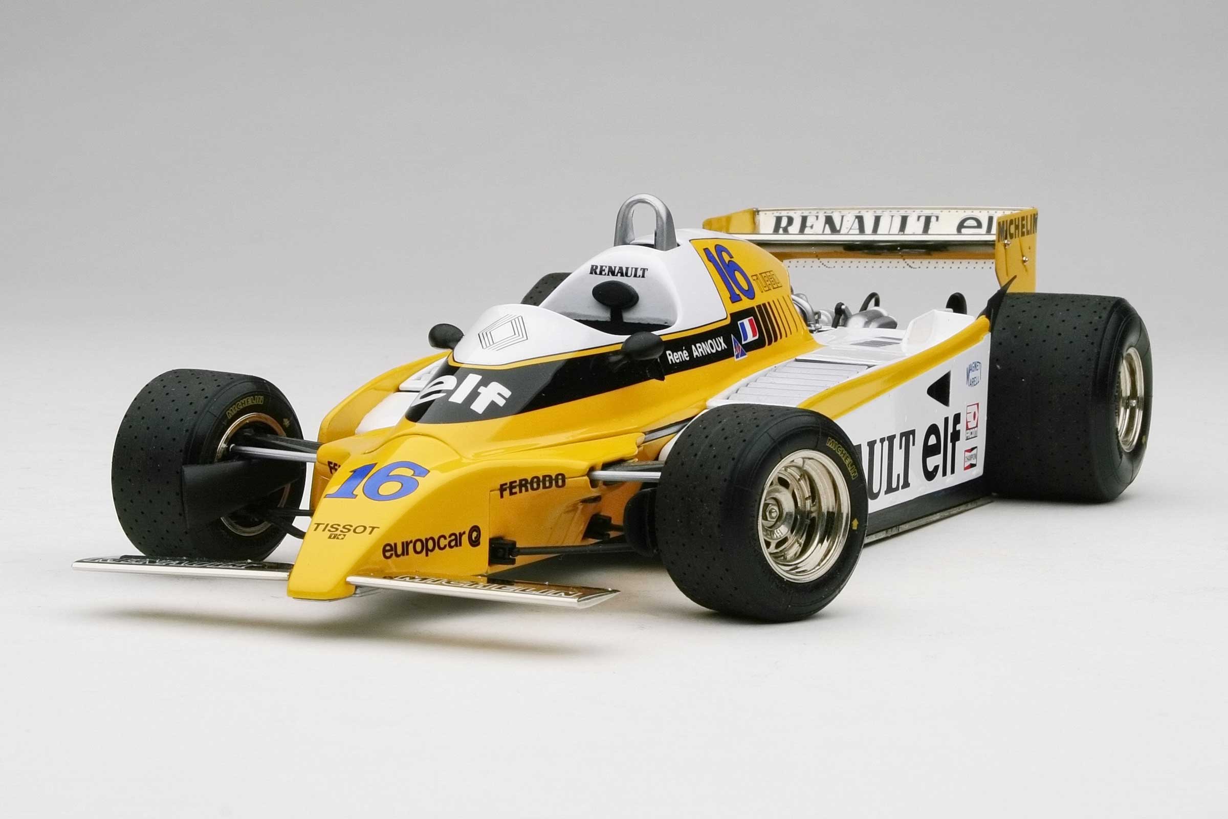 Exoto Renault RE-20 Turbo | 1980 Grand Prix of France | René Arnoux