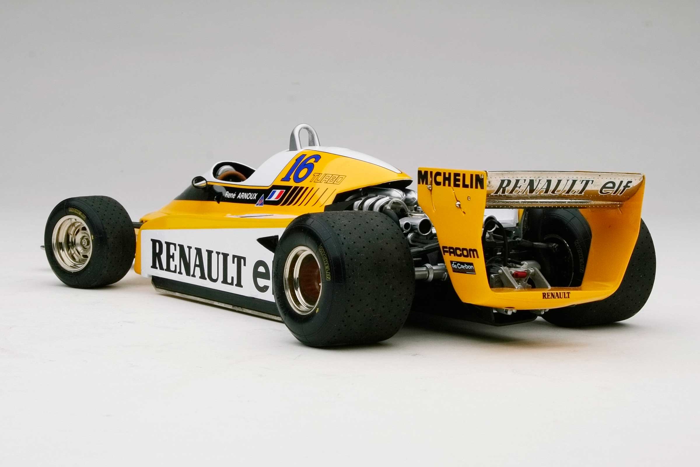 Exoto Renault RE-20 Turbo | 1980 Grand Prix of France | René Arnoux - Image 3