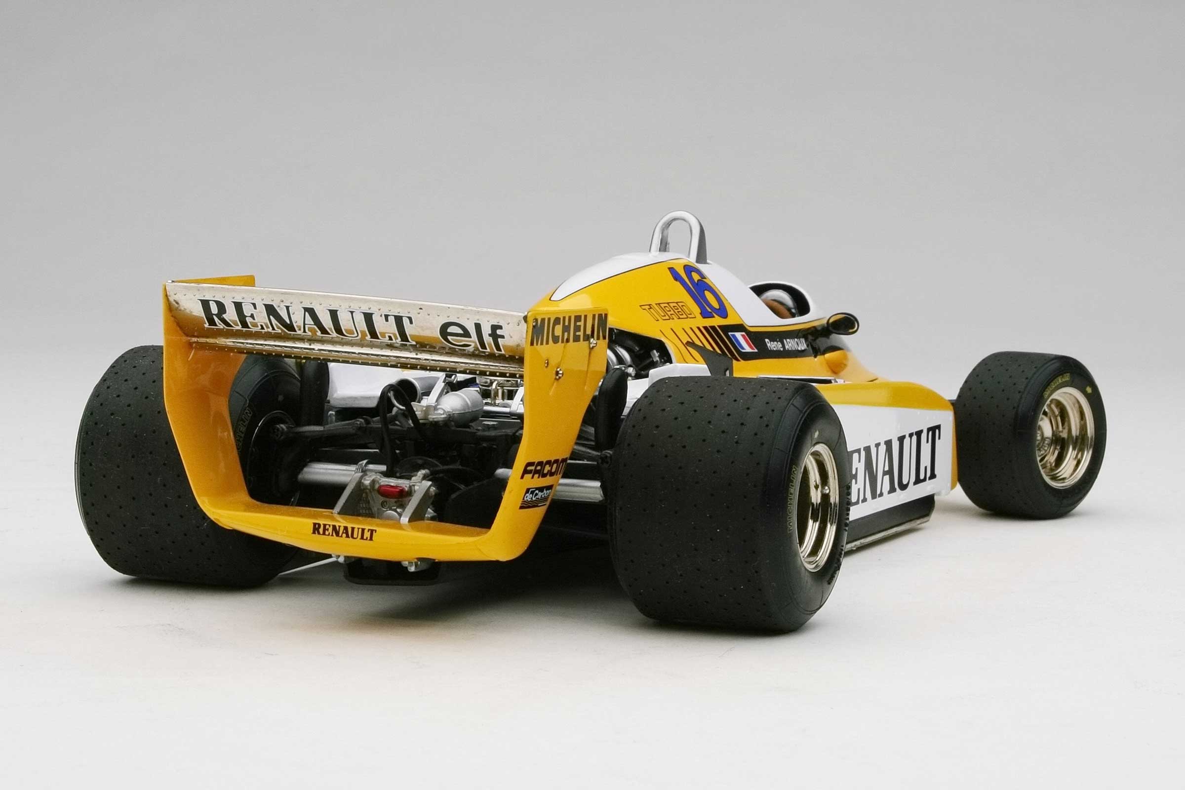 Exoto Renault RE-20 Turbo | 1980 Grand Prix of France | René Arnoux - Image 2