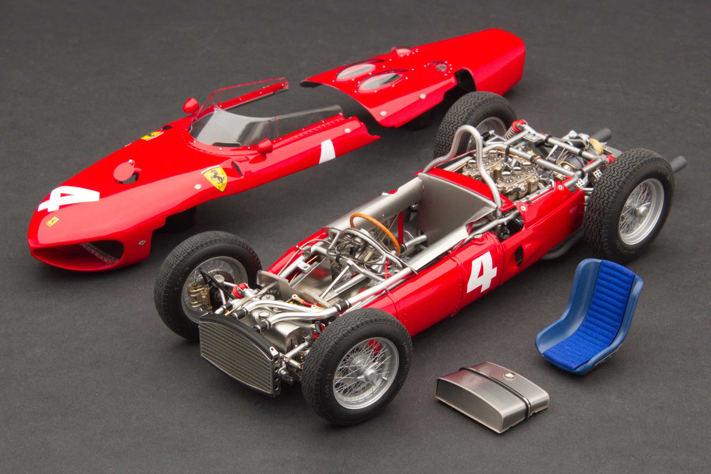 Exoto Tipo 156/120° F1 'Sharknose' | Third, 1961 Grand Prix of France | Richie Ginther - Image 3