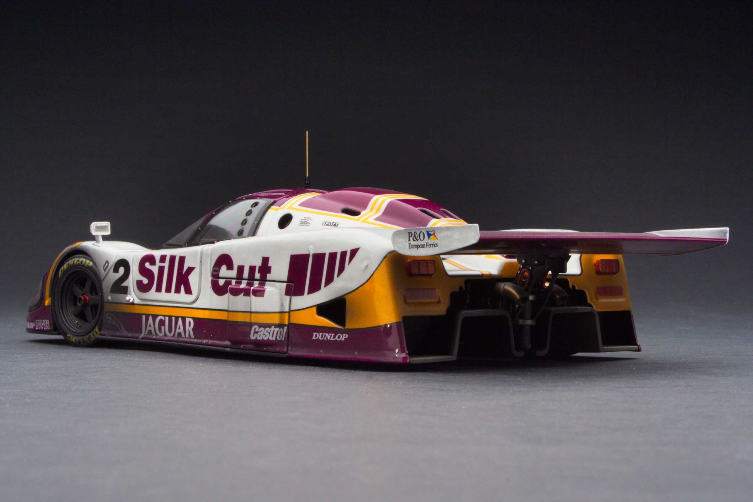 Exoto Jaguar XJ-R9 LM | Winner, 1988 Le Mans 24 Hours | Johnny Dumfries, Jan Lammers, Andy Wallace | Finish Line Plus - Image 4