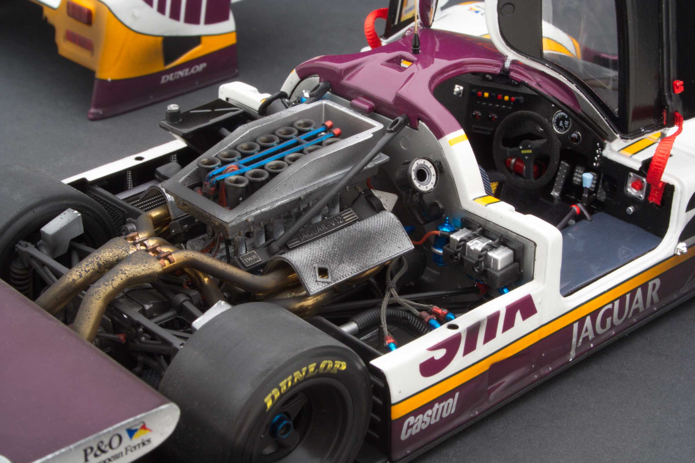 Exoto Jaguar XJ-R9 LM | Winner, 1988 Le Mans 24 Hours | Johnny Dumfries, Jan Lammers, Andy Wallace | Finish Line Plus - Image 3