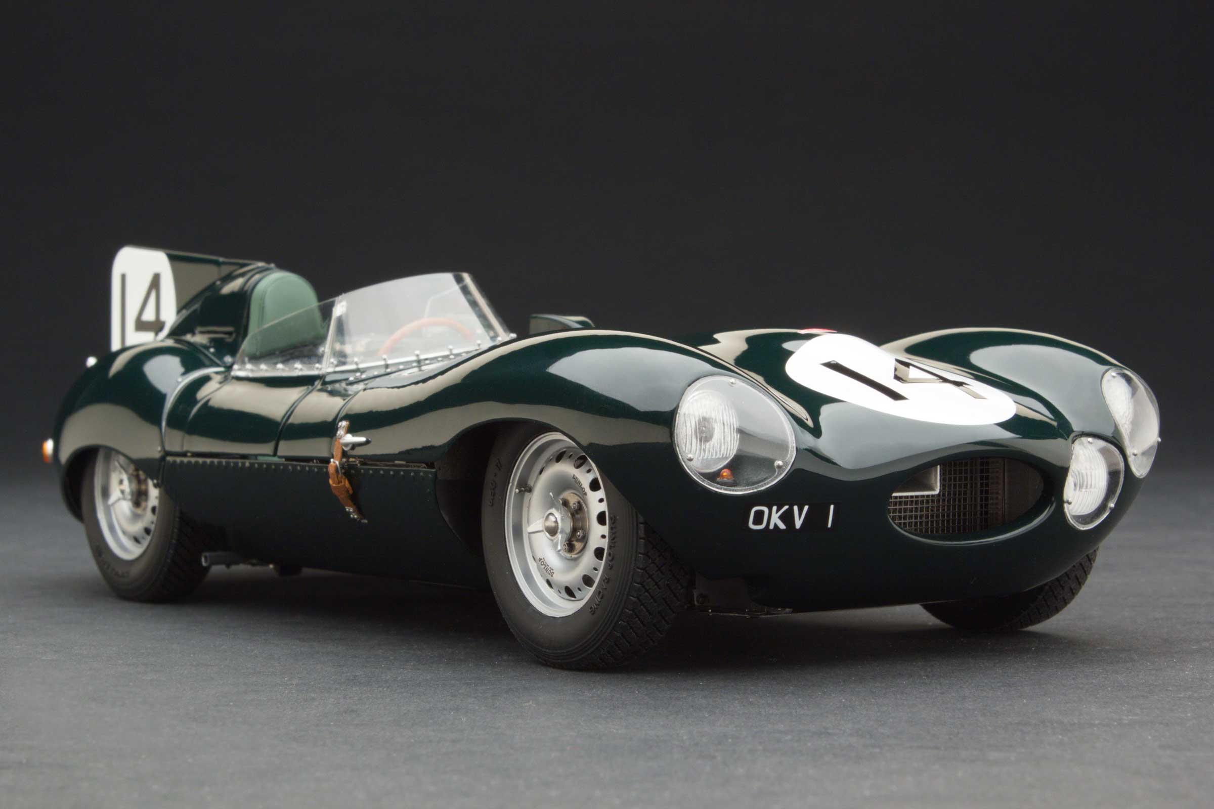 Exoto Jaguar D-Type 'Short Nose' | Second, 1954 Le Mans 24 Hours | Tony Rolt, Duncan Hamilton