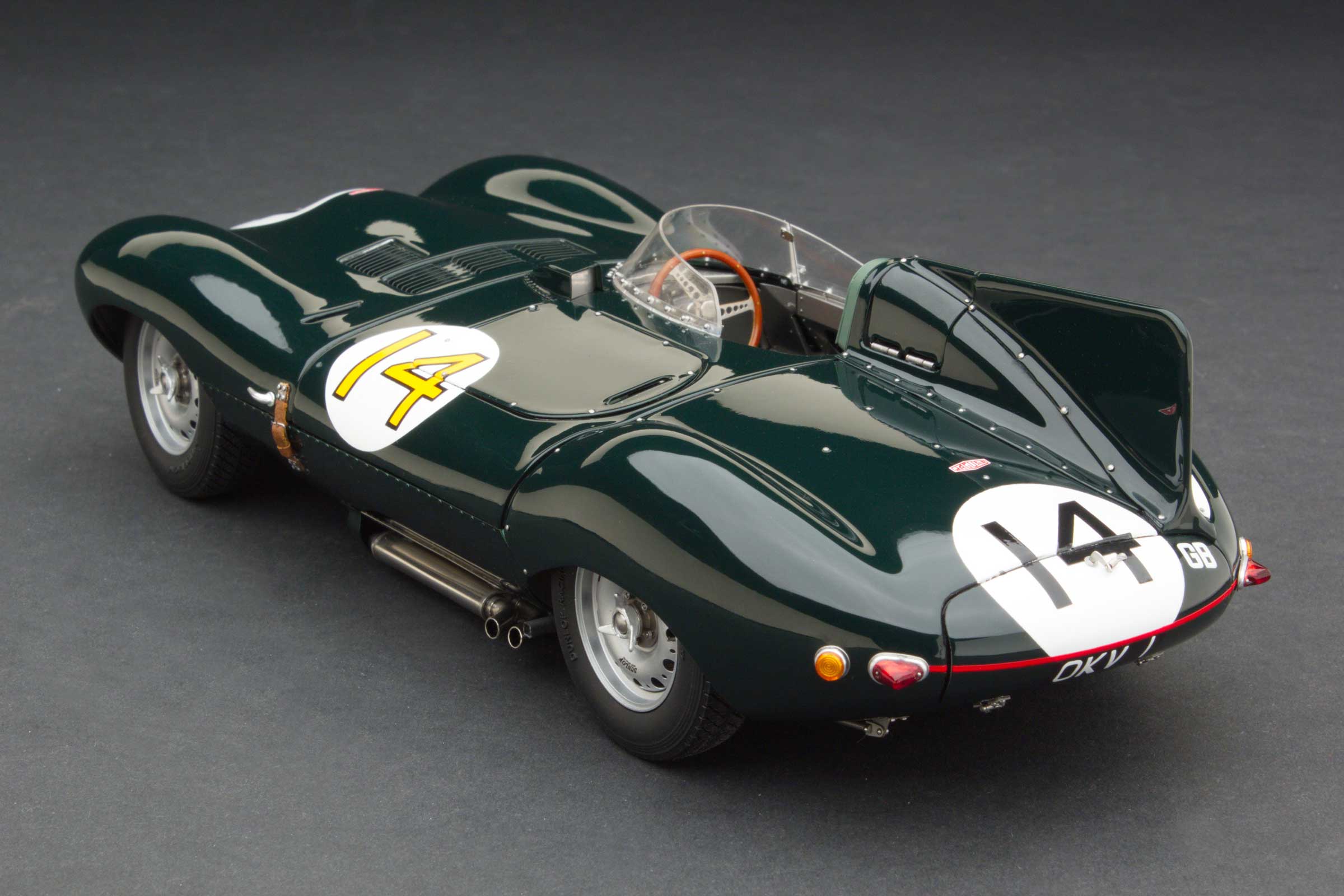 Exoto Jaguar D-Type 'Short Nose' | Second, 1954 Le Mans 24 Hours | Tony Rolt, Duncan Hamilton - Image 4