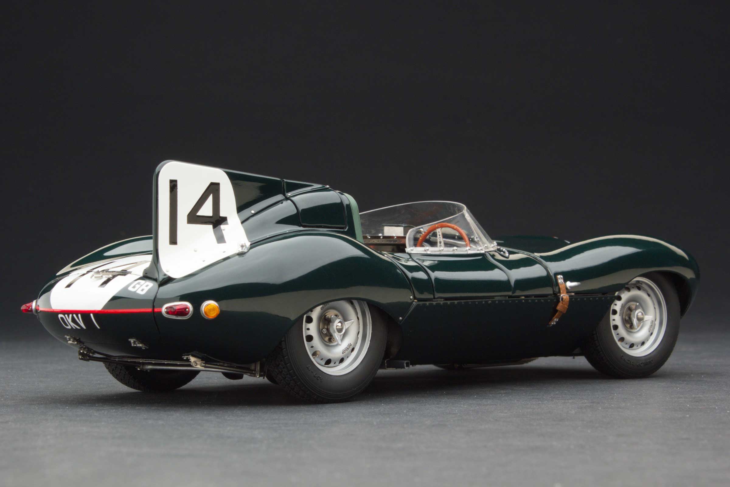 Exoto Jaguar D-Type 'Short Nose' | Second, 1954 Le Mans 24 Hours | Tony Rolt, Duncan Hamilton - Image 3