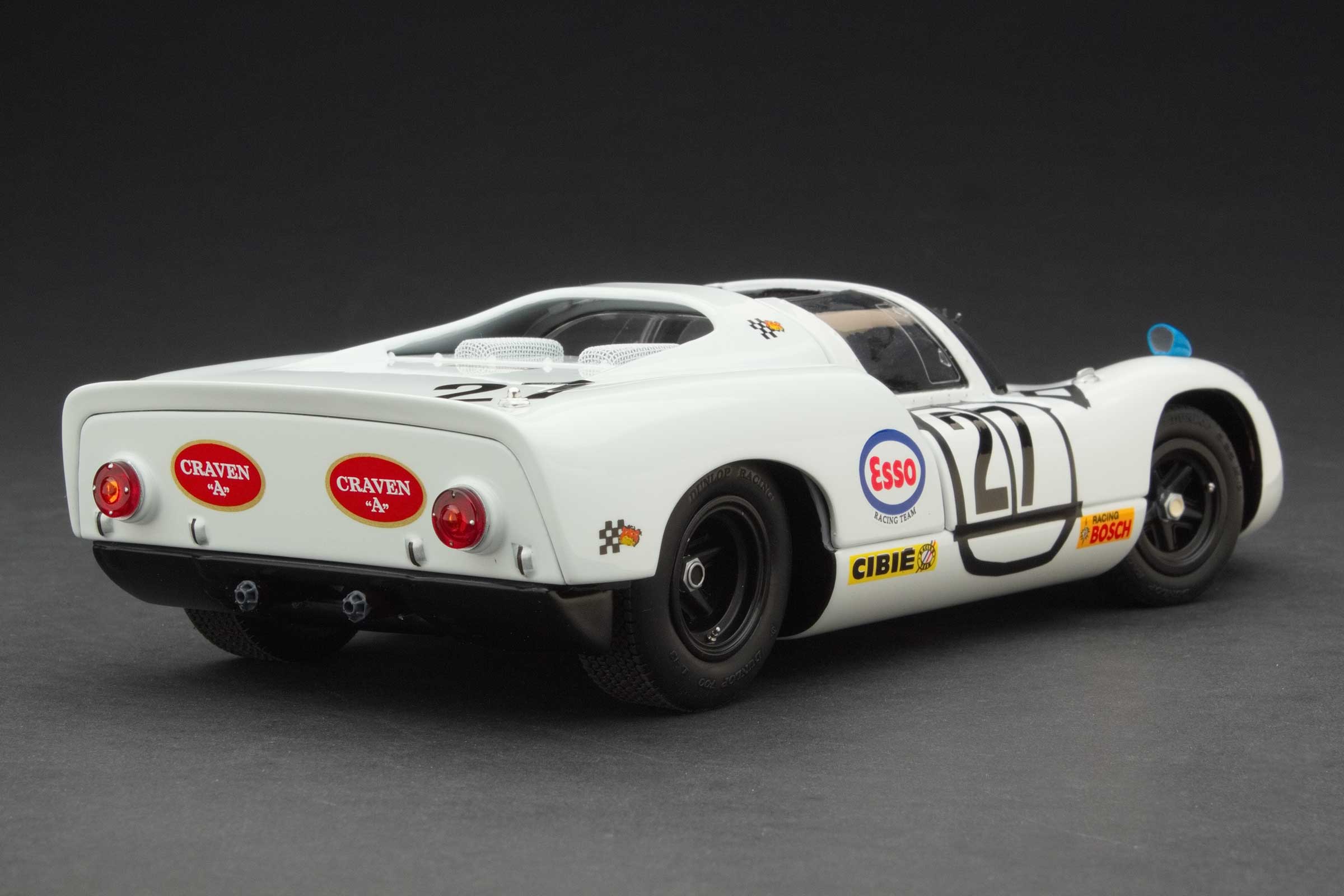 Exoto Porsche 910 | 1971 Le Mans 24 Hours | Christian Poirot, Jean-Louis Lafosse - Image 4