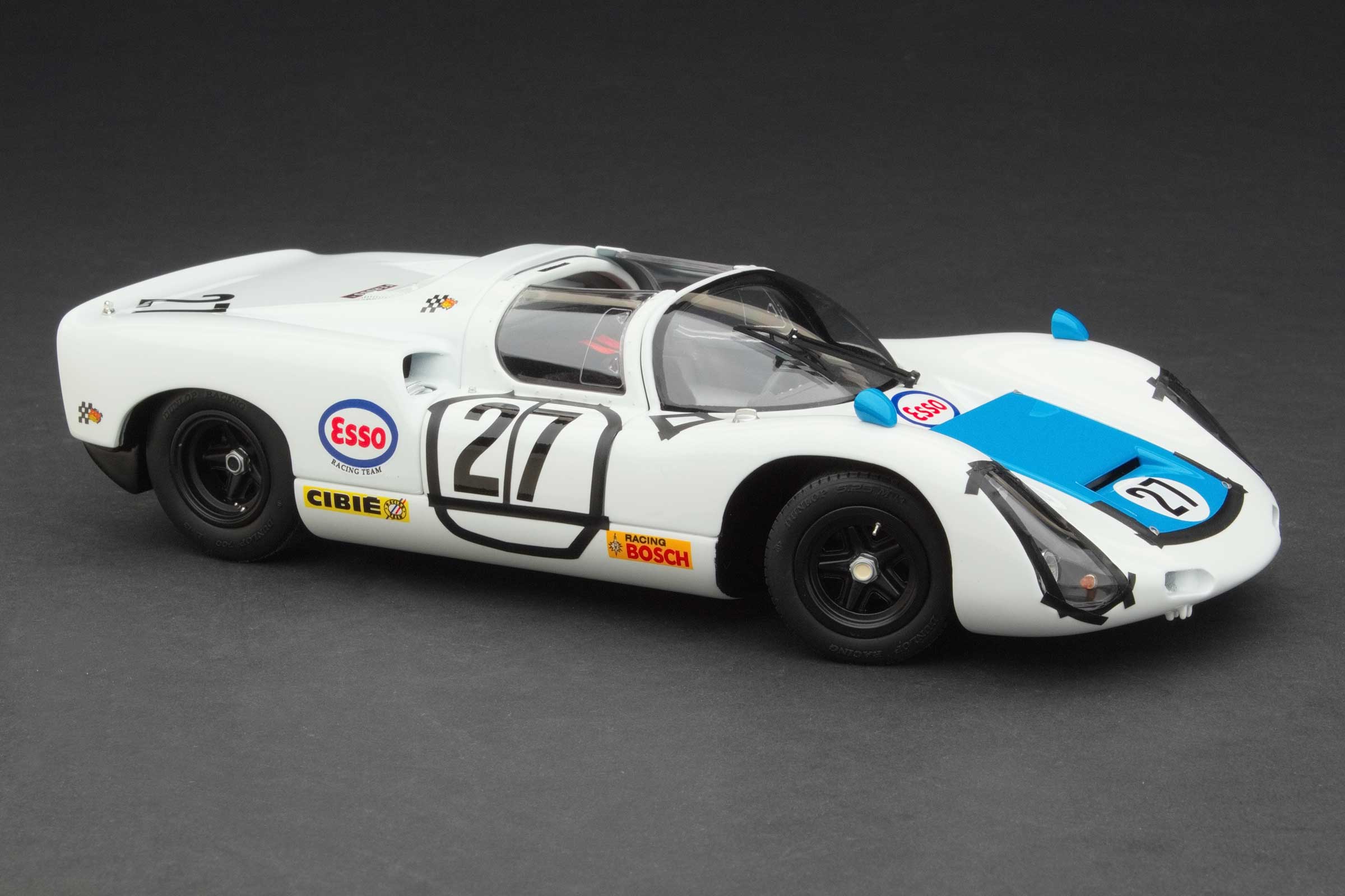 Exoto Porsche 910 | 1971 Le Mans 24 Hours | Christian Poirot, Jean-Louis Lafosse - Image 3