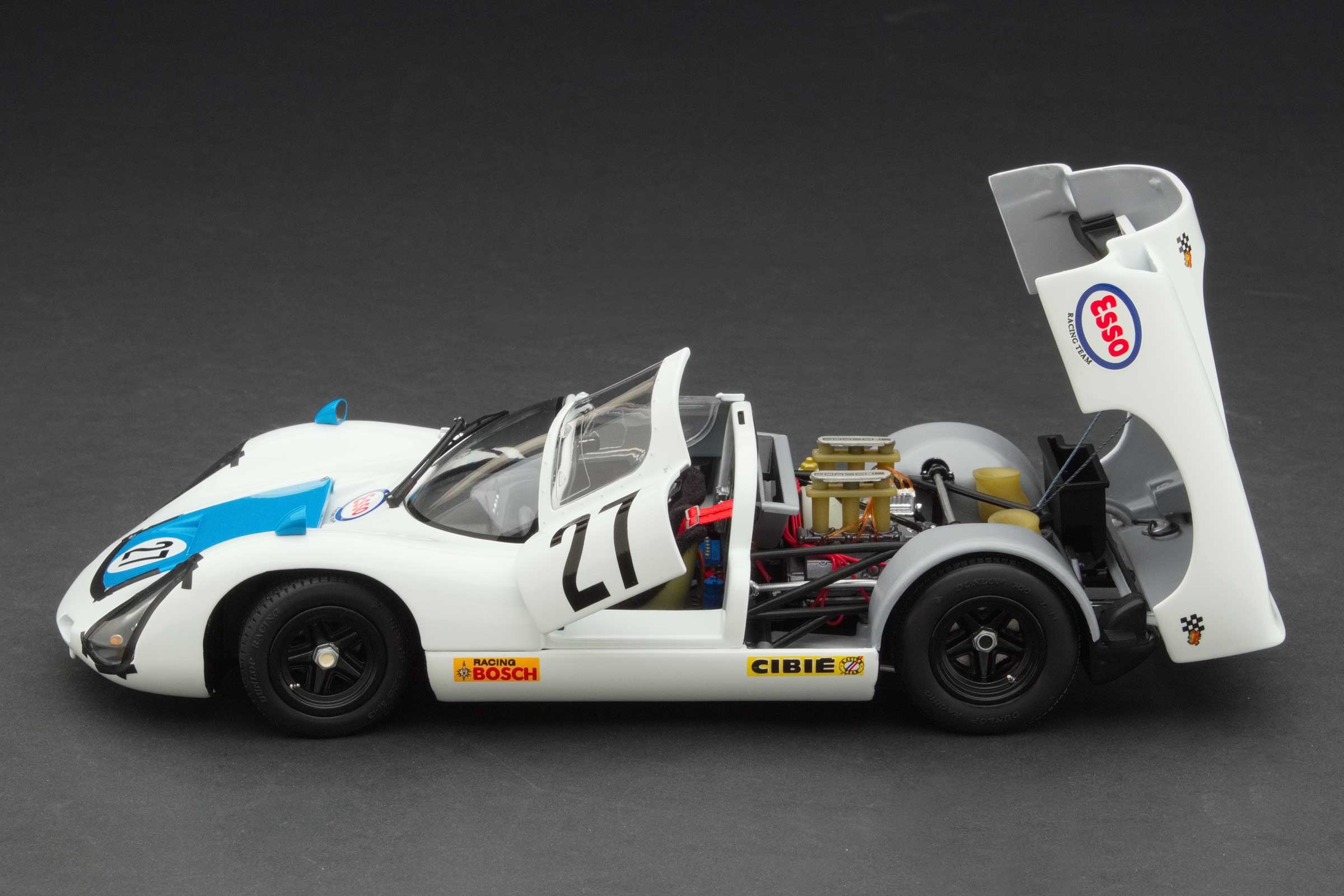 Exoto Porsche 910 | 1971 Le Mans 24 Hours | Christian Poirot, Jean-Louis Lafosse - Image 2