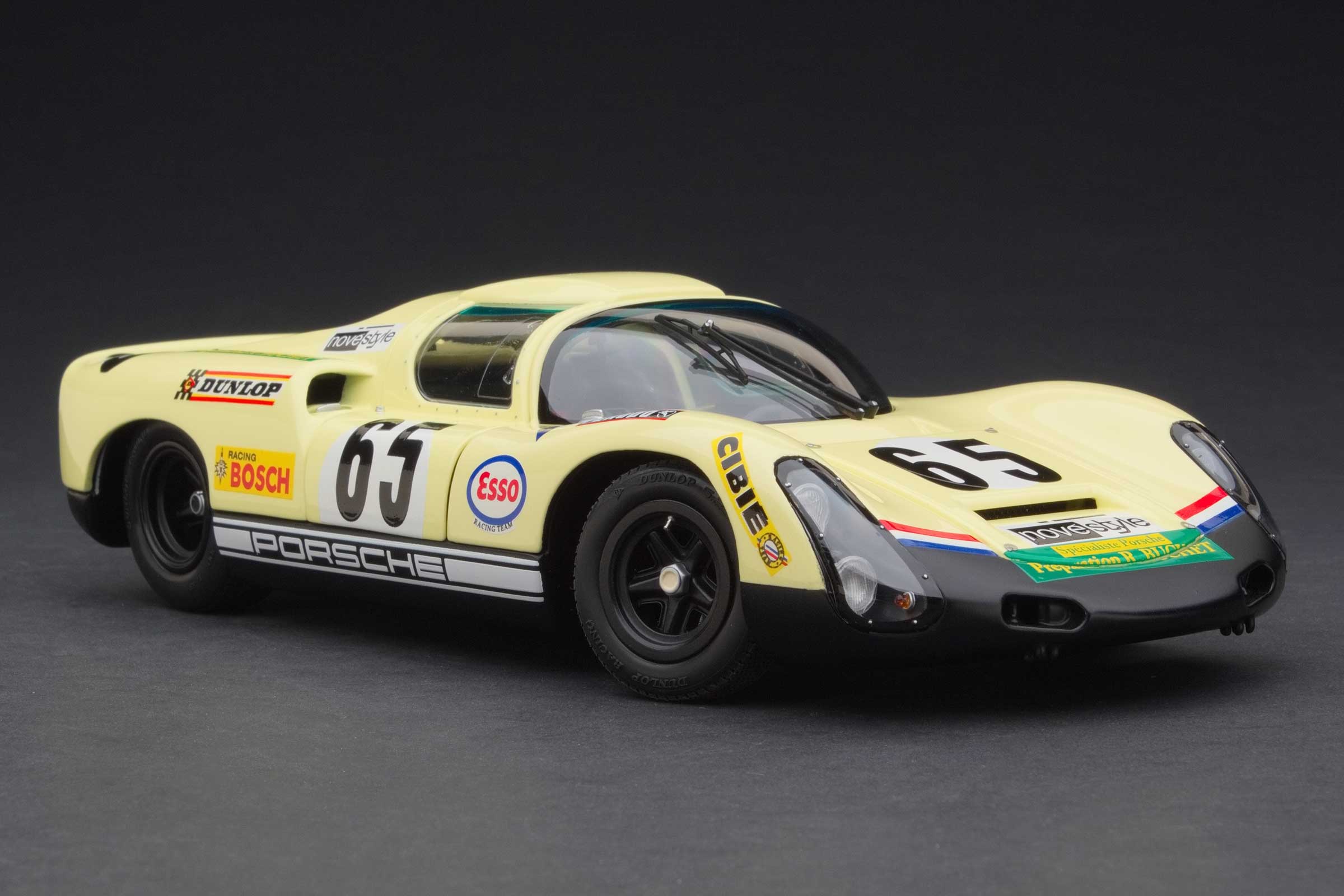 Exoto Porsche 910 | 1972 Le Mans 24 Hours | Louis Cosson, Jean-Louis Ravenel