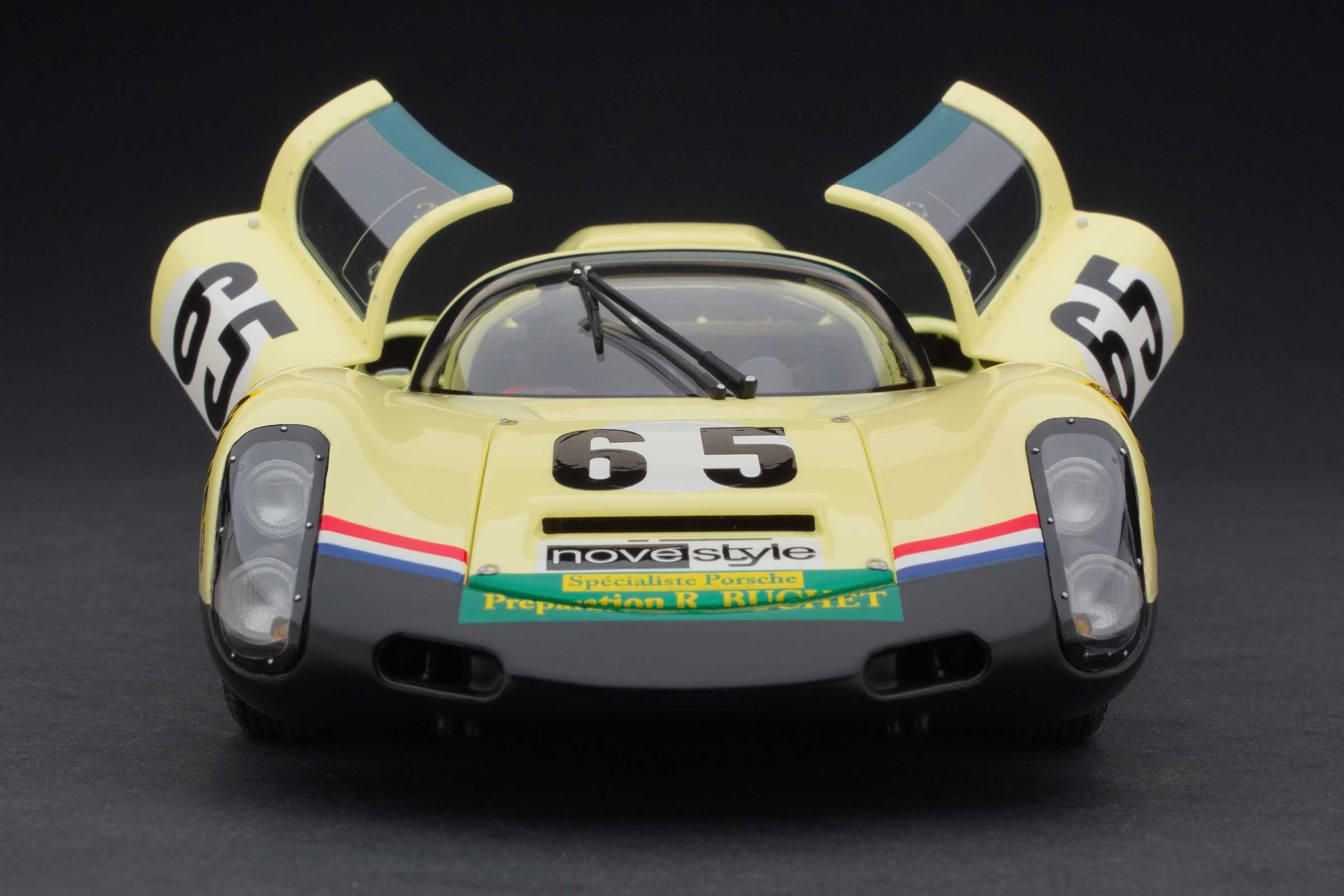 Exoto Porsche 910 | 1972 Le Mans 24 Hours | Louis Cosson, Jean-Louis Ravenel - Image 4