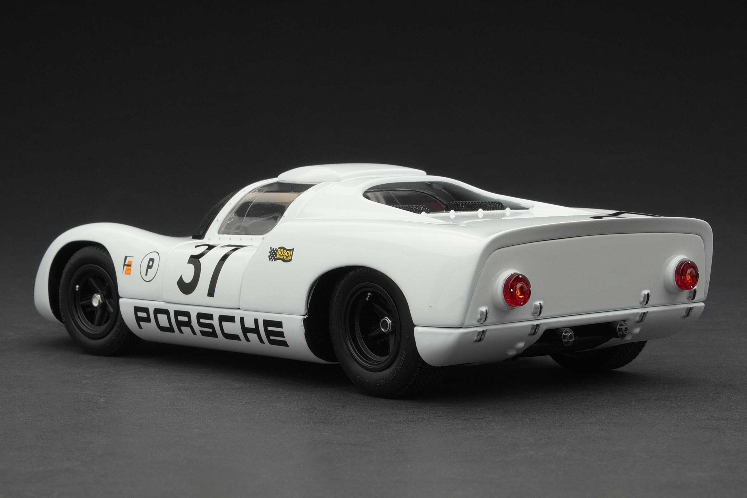 Exoto Porsche 910 | 1967 Sebring 12 Hours 2nd in class/4th overall | Jo Siffert, Hans Hermann - Image 2