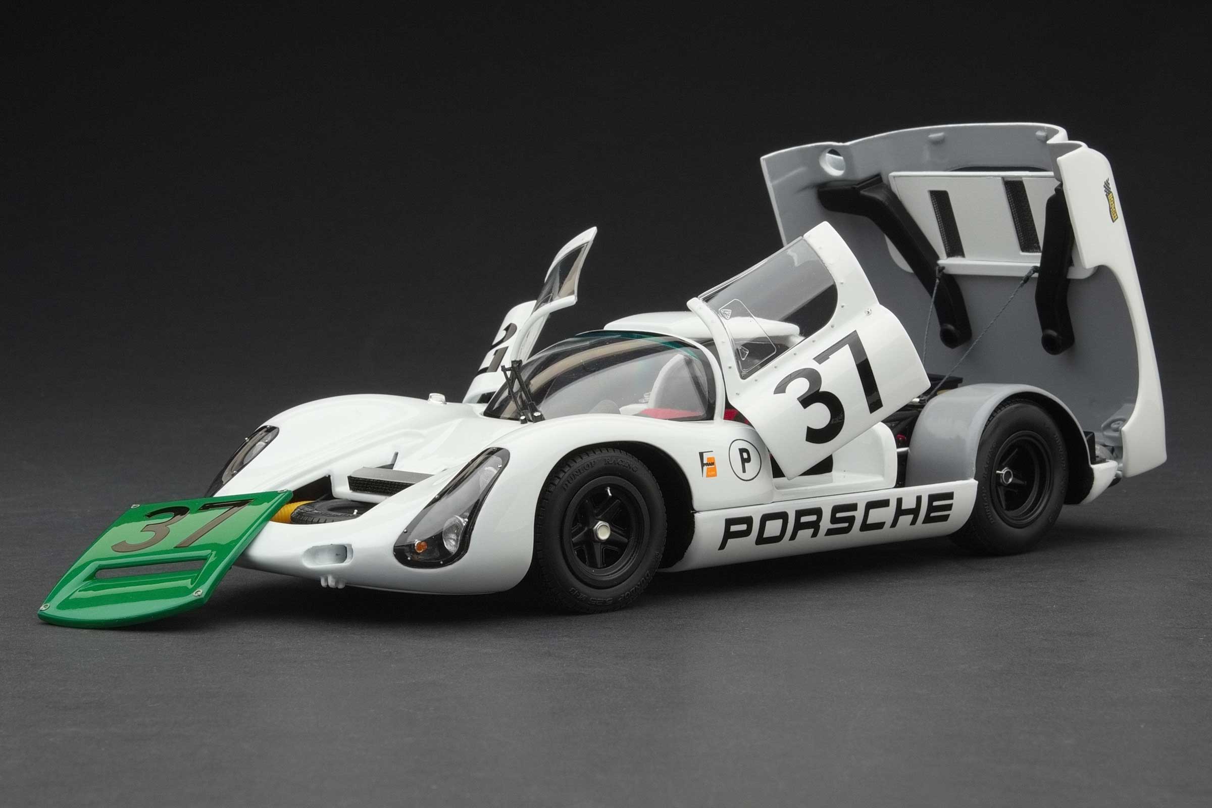 Exoto Porsche 910 | 1967 Sebring 12 Hours 2nd in class/4th overall | Jo Siffert, Hans Hermann - Image 3