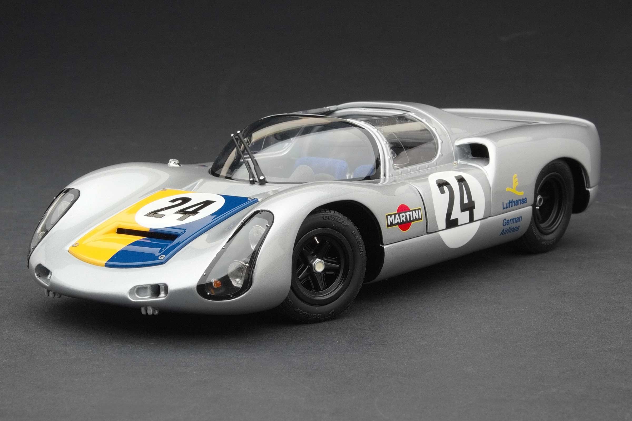 Exoto Porsche 910 | 1968 Nurburgring 1000 km | Martini/Lufthansa | Hans-Dieter Dechent, Robert Huhn - Image 3