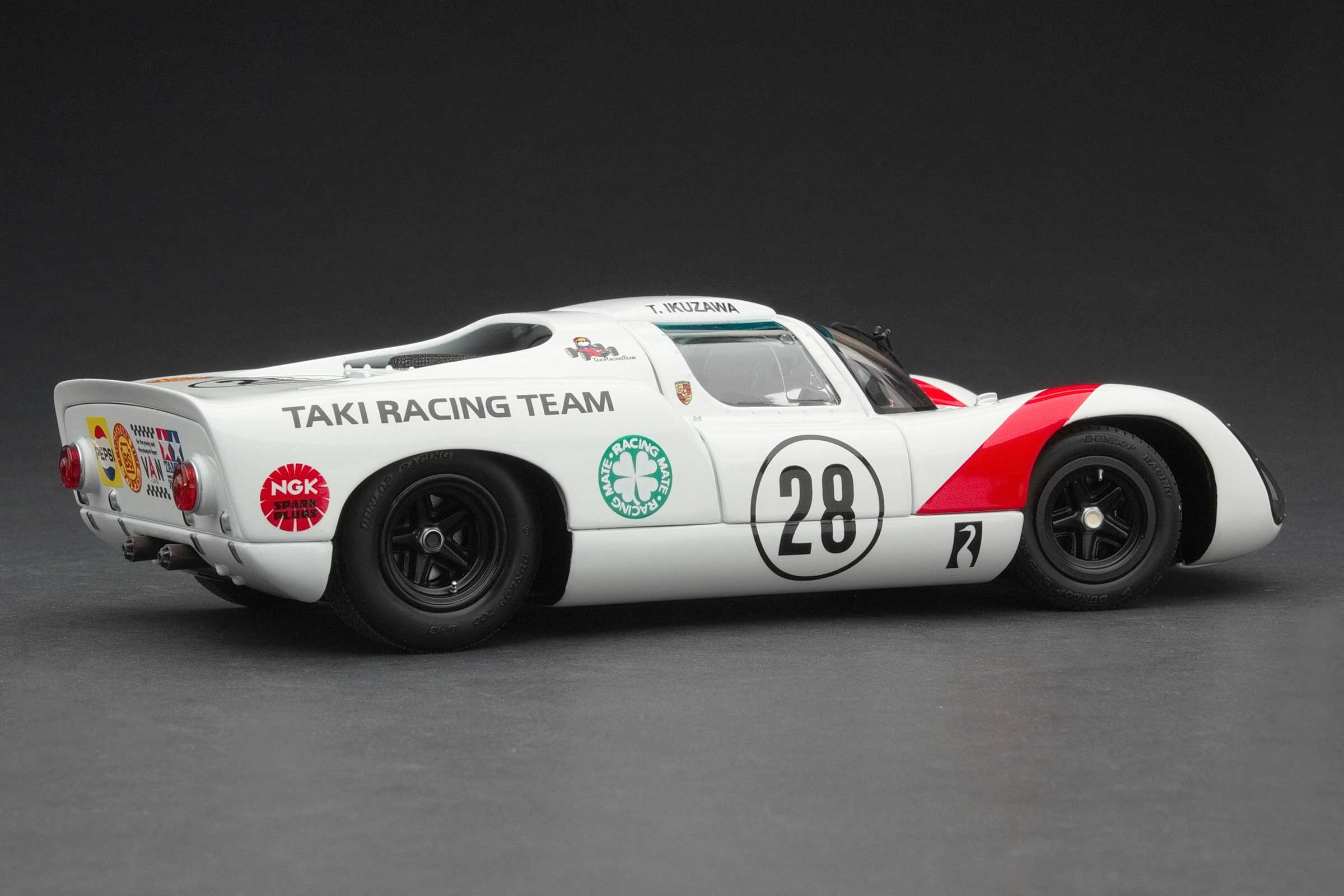 Exoto Porsche 910 | Second, 1968 Grand Prix of Japan | Taki | Tetsu Ikuzawa - Image 2