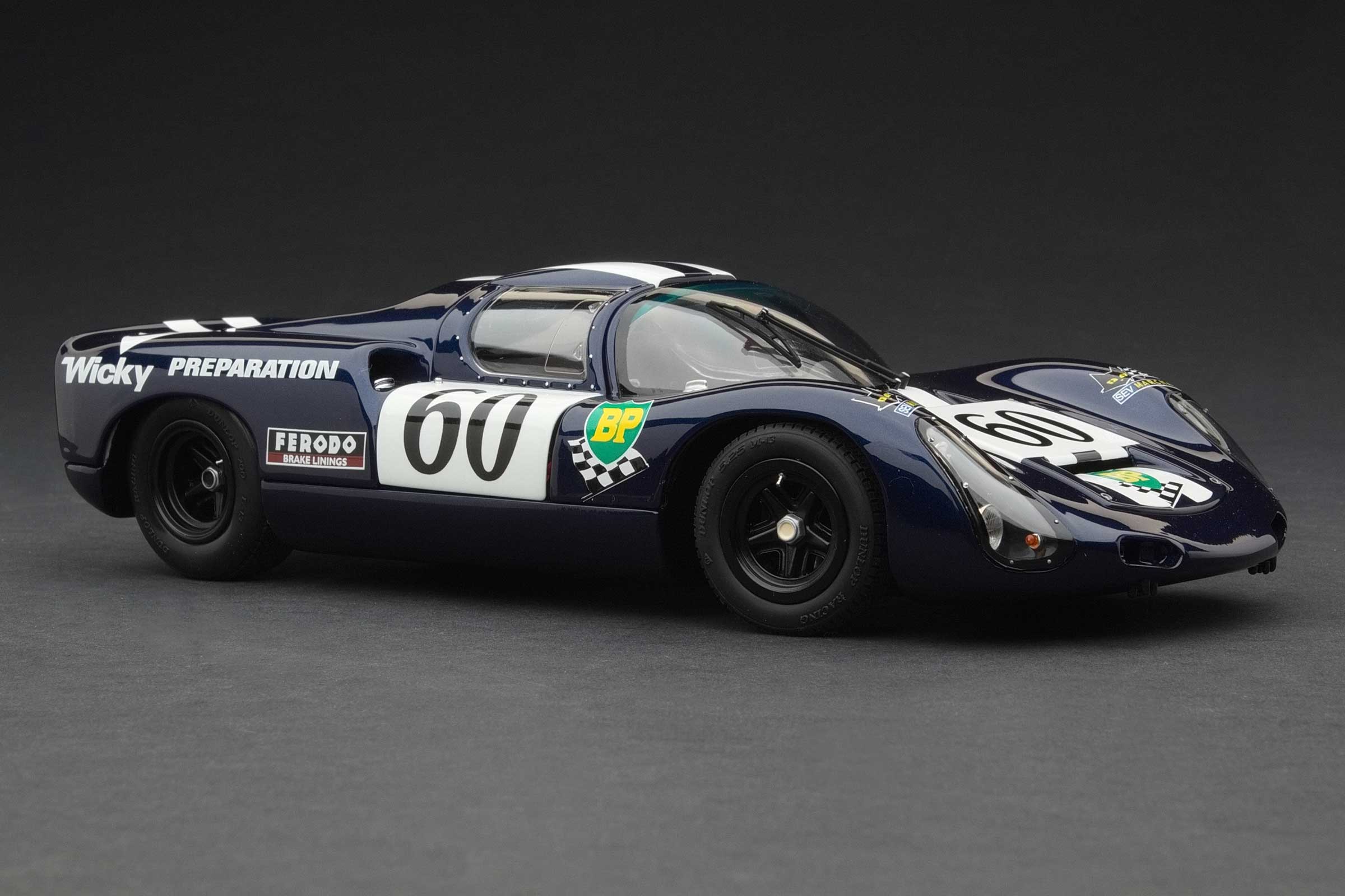 Exoto Porsche 910 | 1970 Le Mans 24 Hours | Willy Meier, Daniel Rouveyran