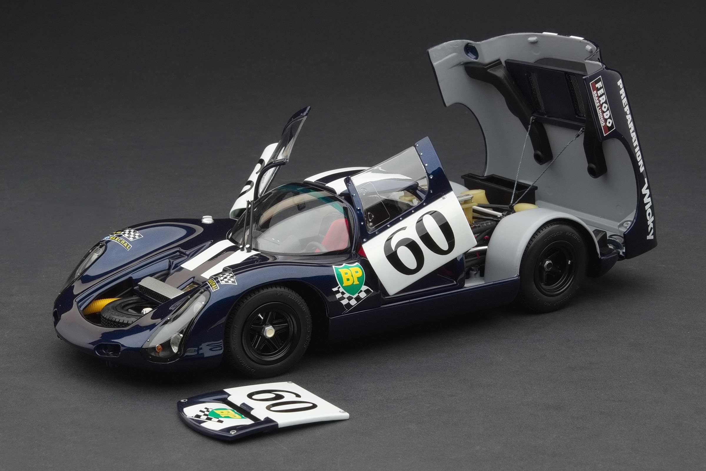 Exoto Porsche 910 | 1970 Le Mans 24 Hours | Willy Meier, Daniel Rouveyran - Image 3