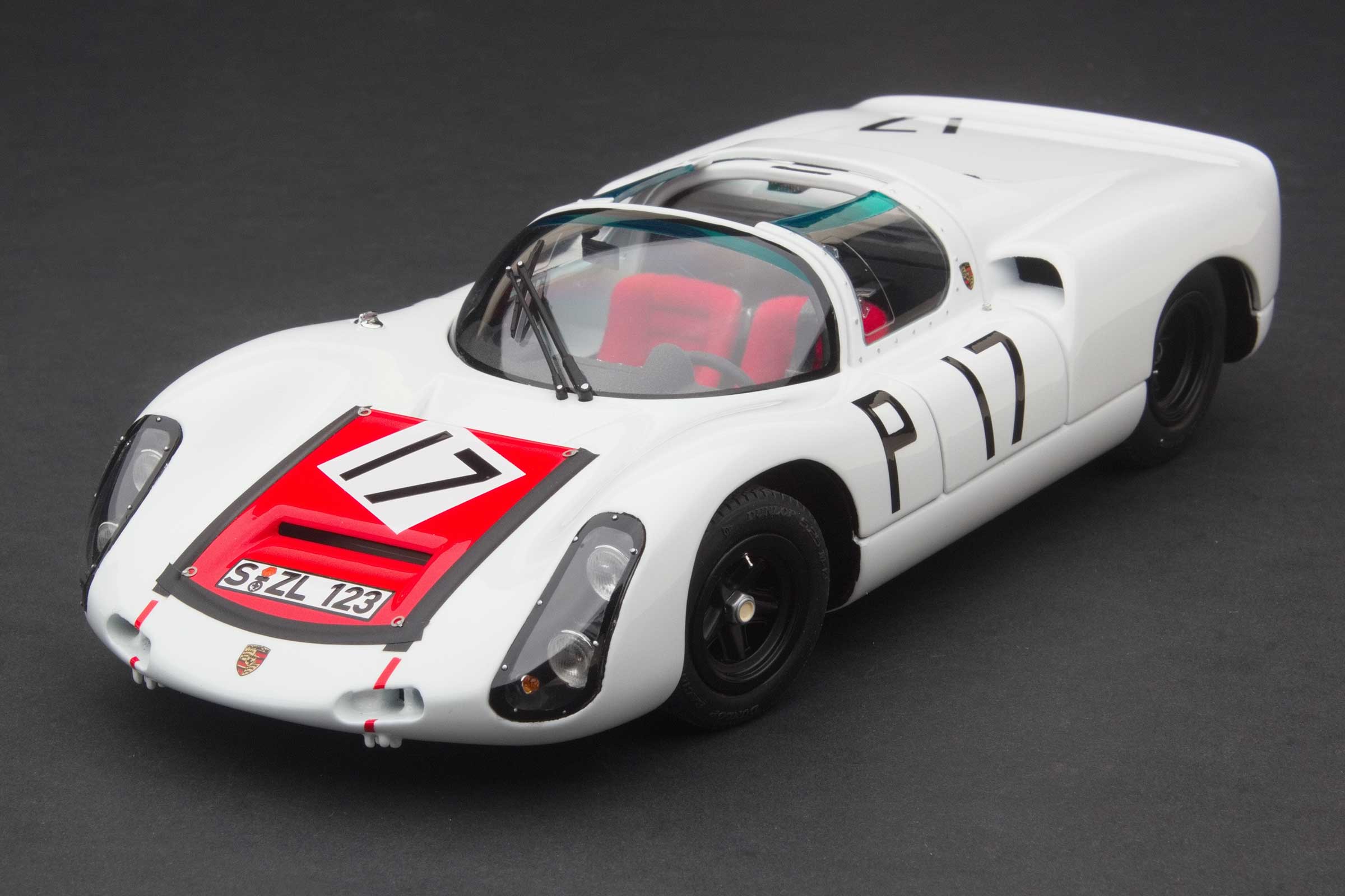 Exoto Porsche 910 | Winner, 1967 Nurburgring 1000 km | Udo Schutz, Joe Buzzetta - Image 3