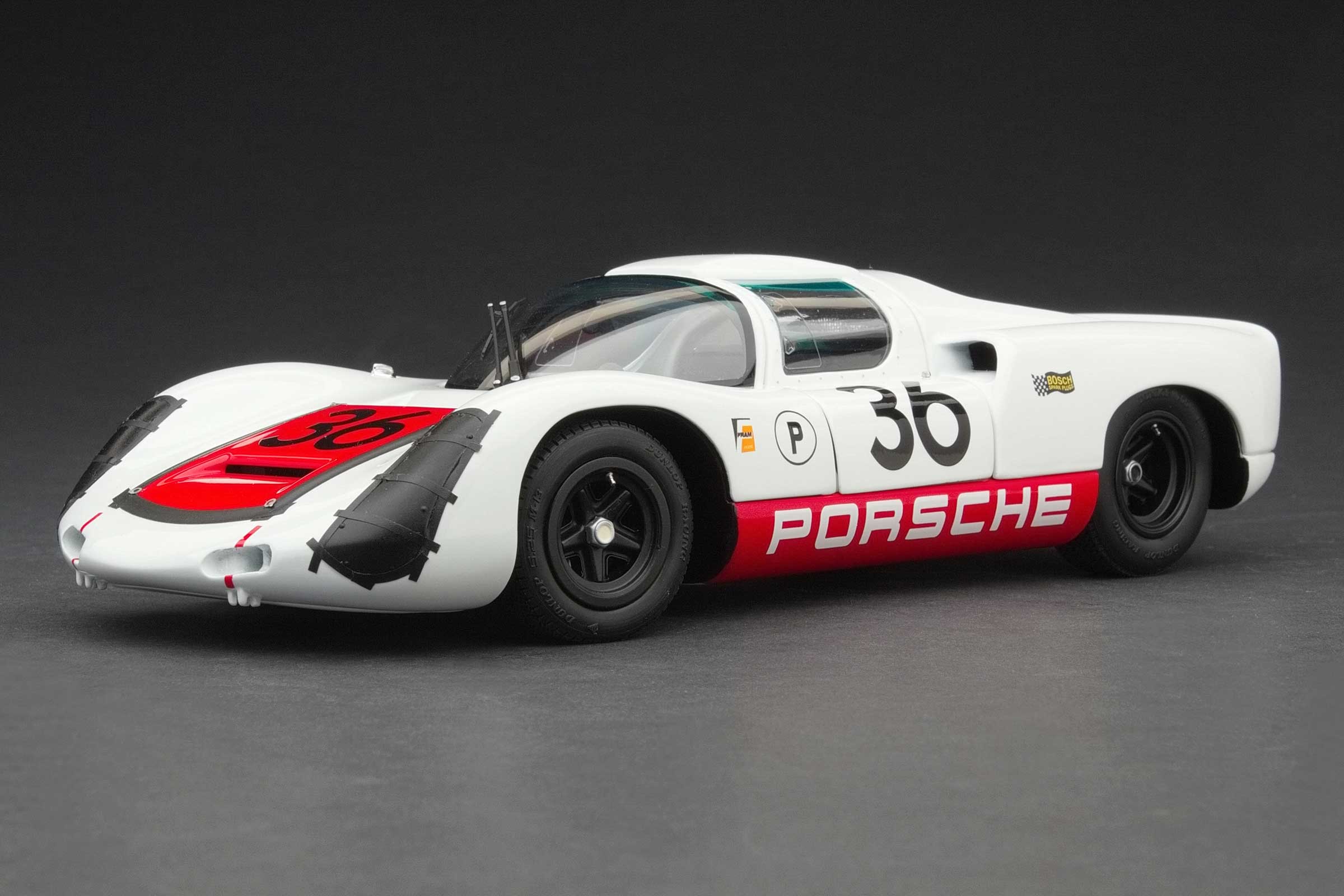 Exoto Porsche 910 | 1967 Sebring 12 Hours 1st in Class/3rd Overall | Scooter Patrick, Gerhard Mitter - Image 3