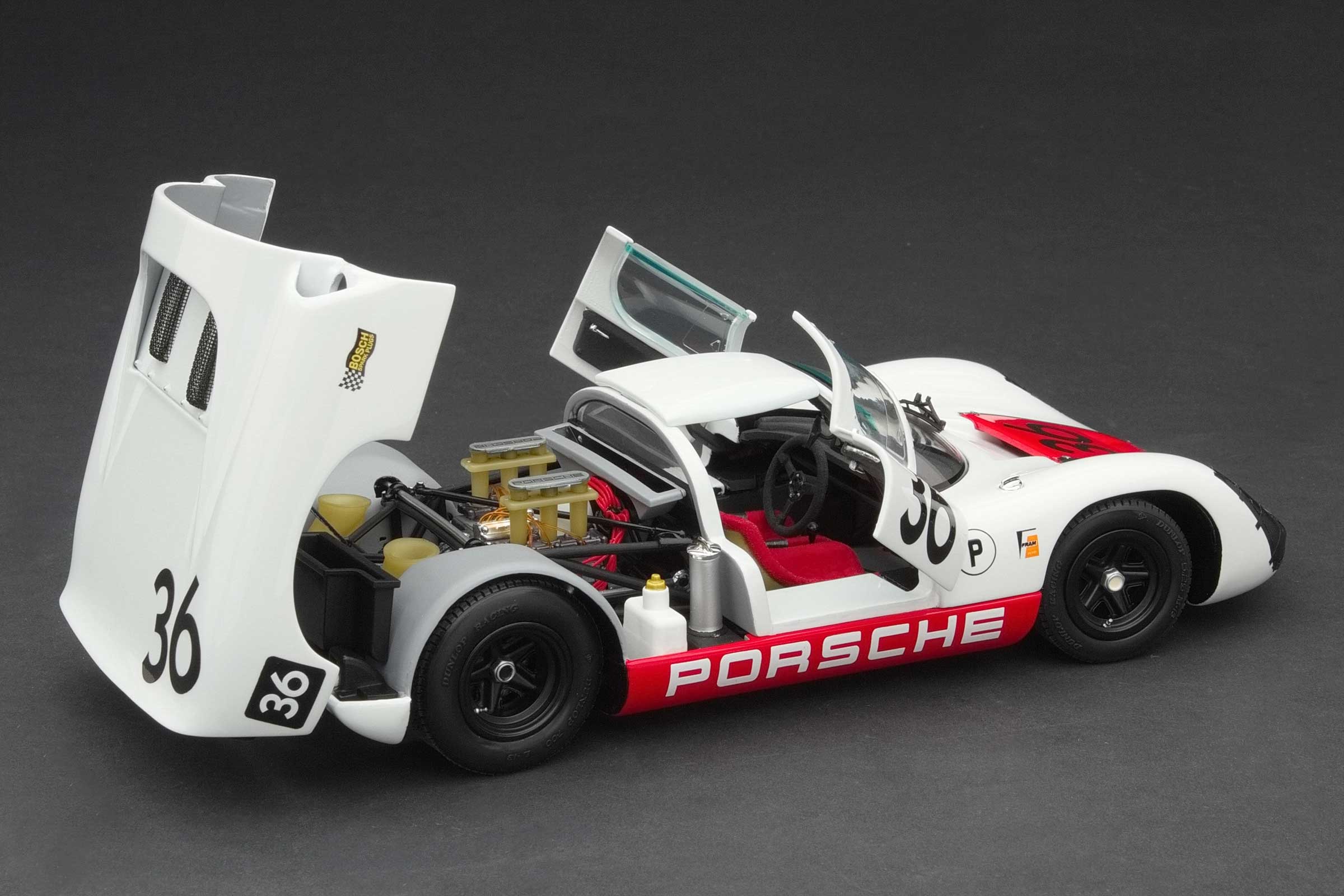 Exoto Porsche 910 | 1967 Sebring 12 Hours 1st in Class/3rd Overall | Scooter Patrick, Gerhard Mitter - Image 2