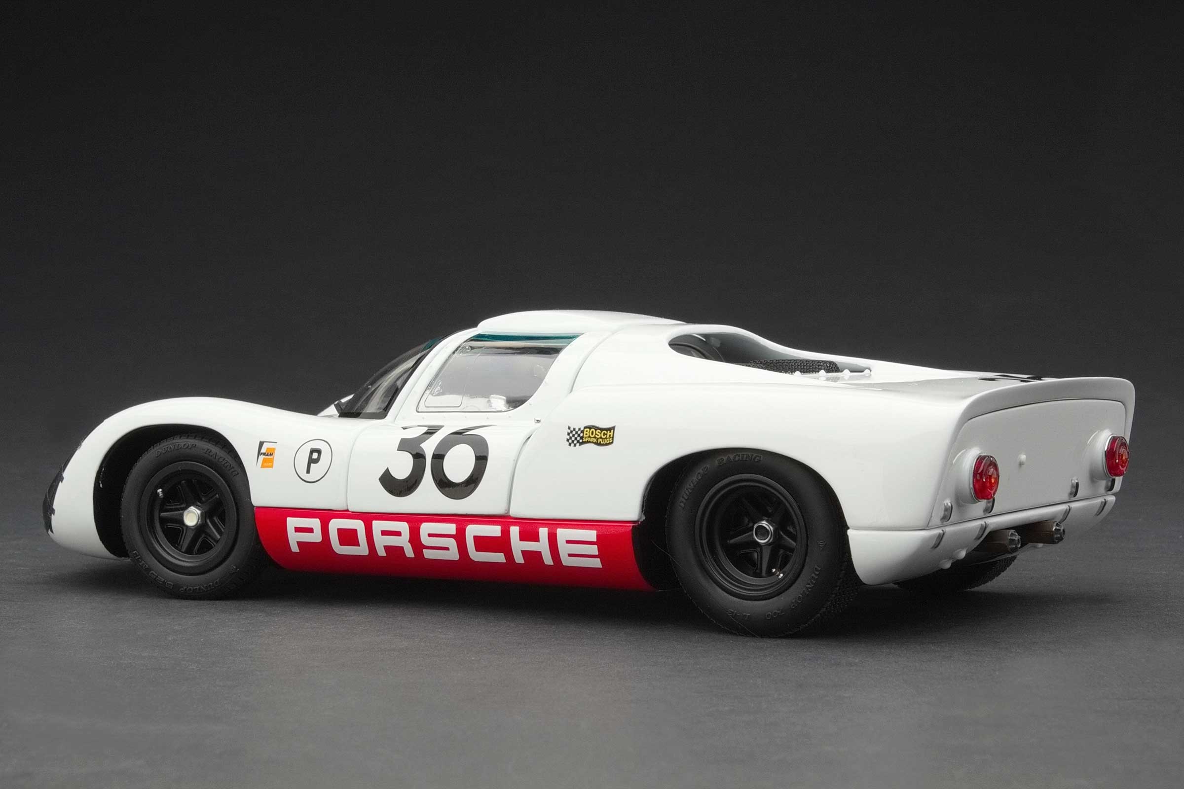 Exoto Porsche 910 | 1967 Sebring 12 Hours 1st in Class/3rd Overall | Scooter Patrick, Gerhard Mitter - Image 4