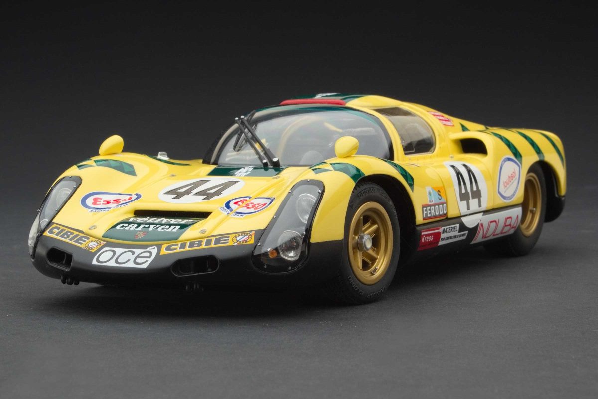 Exoto Porsche 910 | 1974 Le Mans 24 Hours | Gérard Cuynet, Yves Evrard | Nighttime Racing