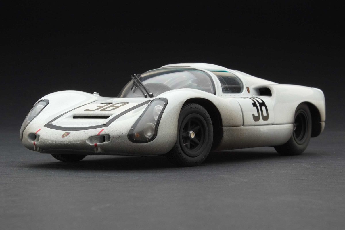 Exoto Porsche 910 | Sixth, 1967 Le Mans 24 Hours | Jochen Neerpasch, Rolf Stommelen | Finish Line Plus