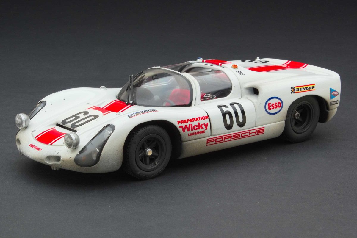 Exoto Porsche 910 | 1969 Le Mans 24 Hours | Jean de Mortemant, Jean Sage | Finish Line Plus