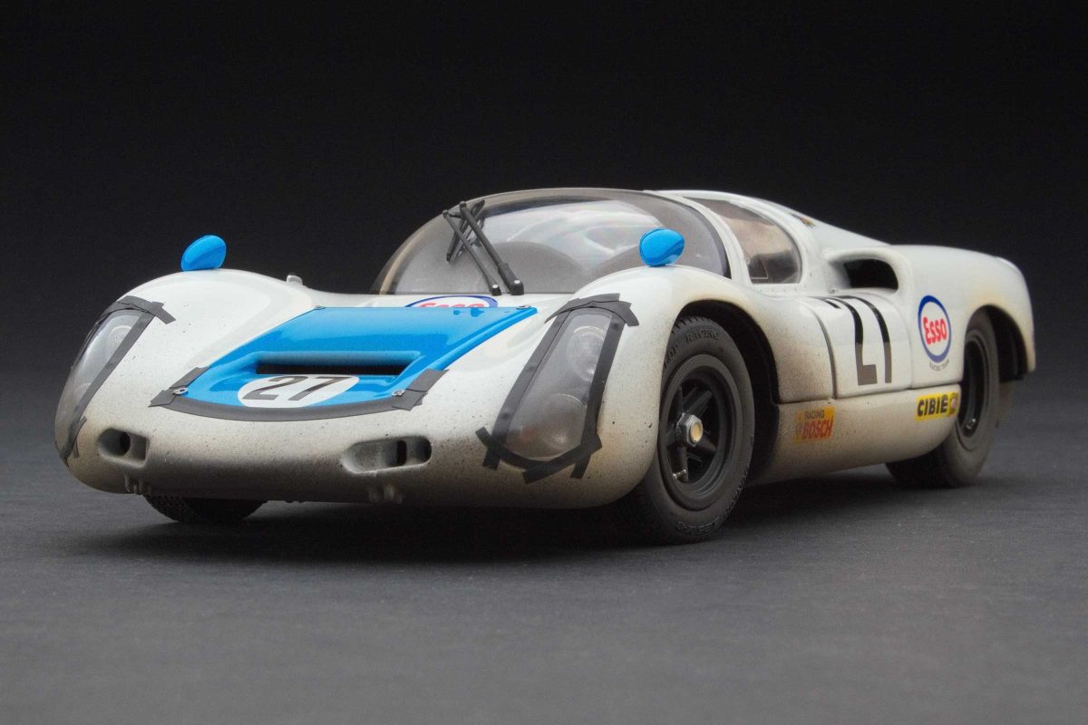 Exoto Porsche 910 | 1971 Le Mans 24 Hours | Christian Poirot, Jean-Louis Lafosse | Finish Line Plus