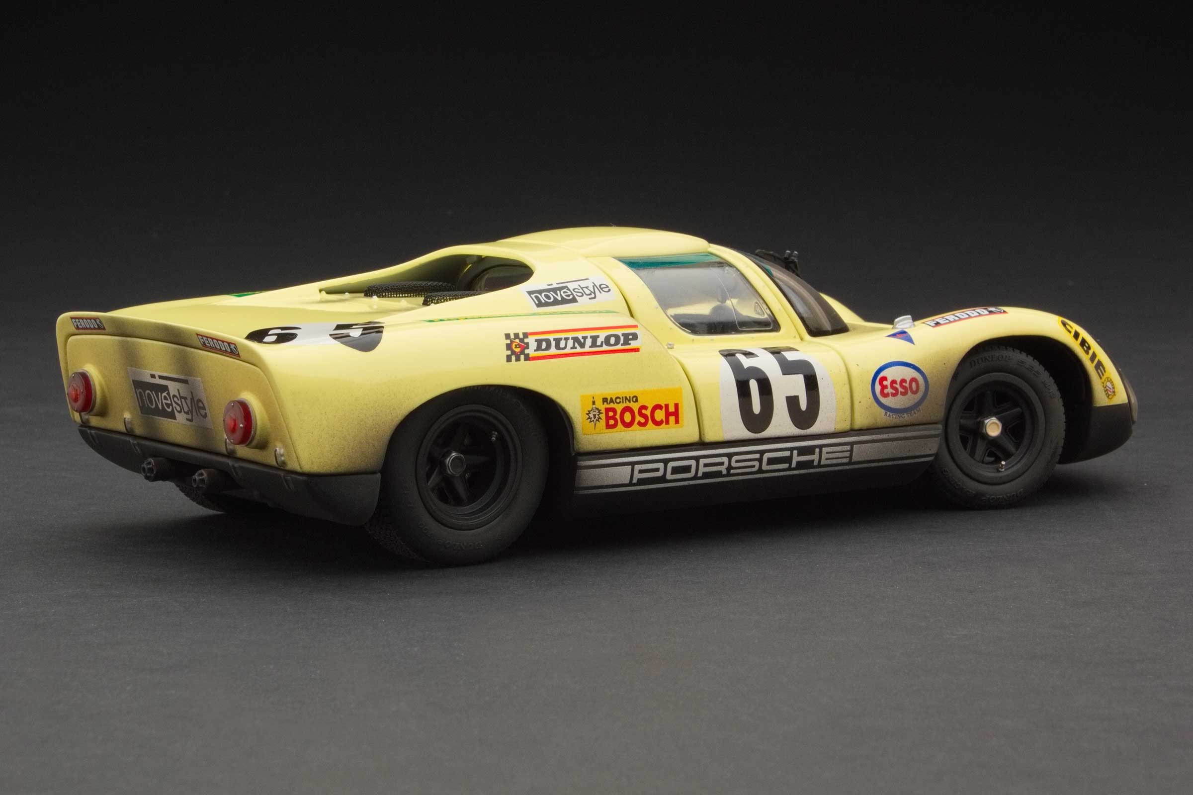 Exoto Porsche 910 | 1972 Le Mans 24 Hours | Louis Cosson, Jean-Louis Ravenel | Finish Line Plus - Image 2