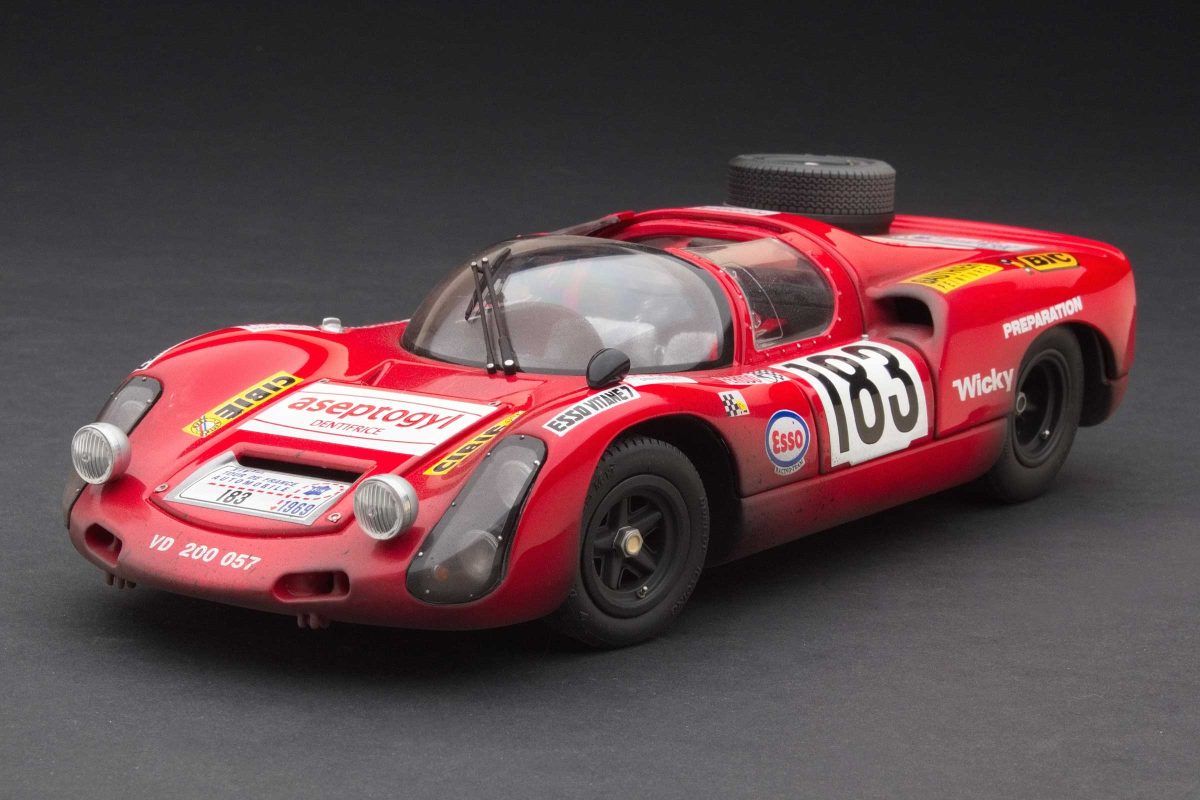 Exoto Porsche 910 | 1969 Tour de France | Henri Balas, Bob Neyret | Finish Line Plus