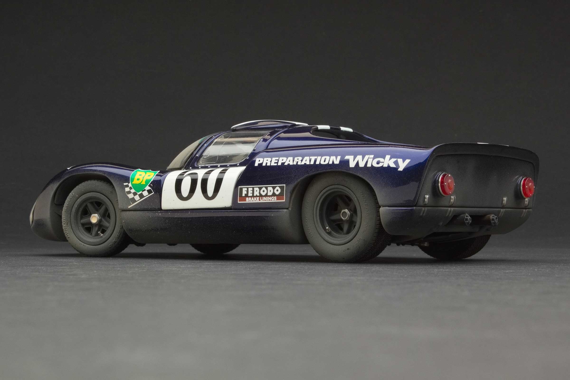 Exoto Porsche 910 | 1970 Le Mans 24 Hours | Willy Meier, Daniel Rouveyran | Finish Line Plus - Image 2