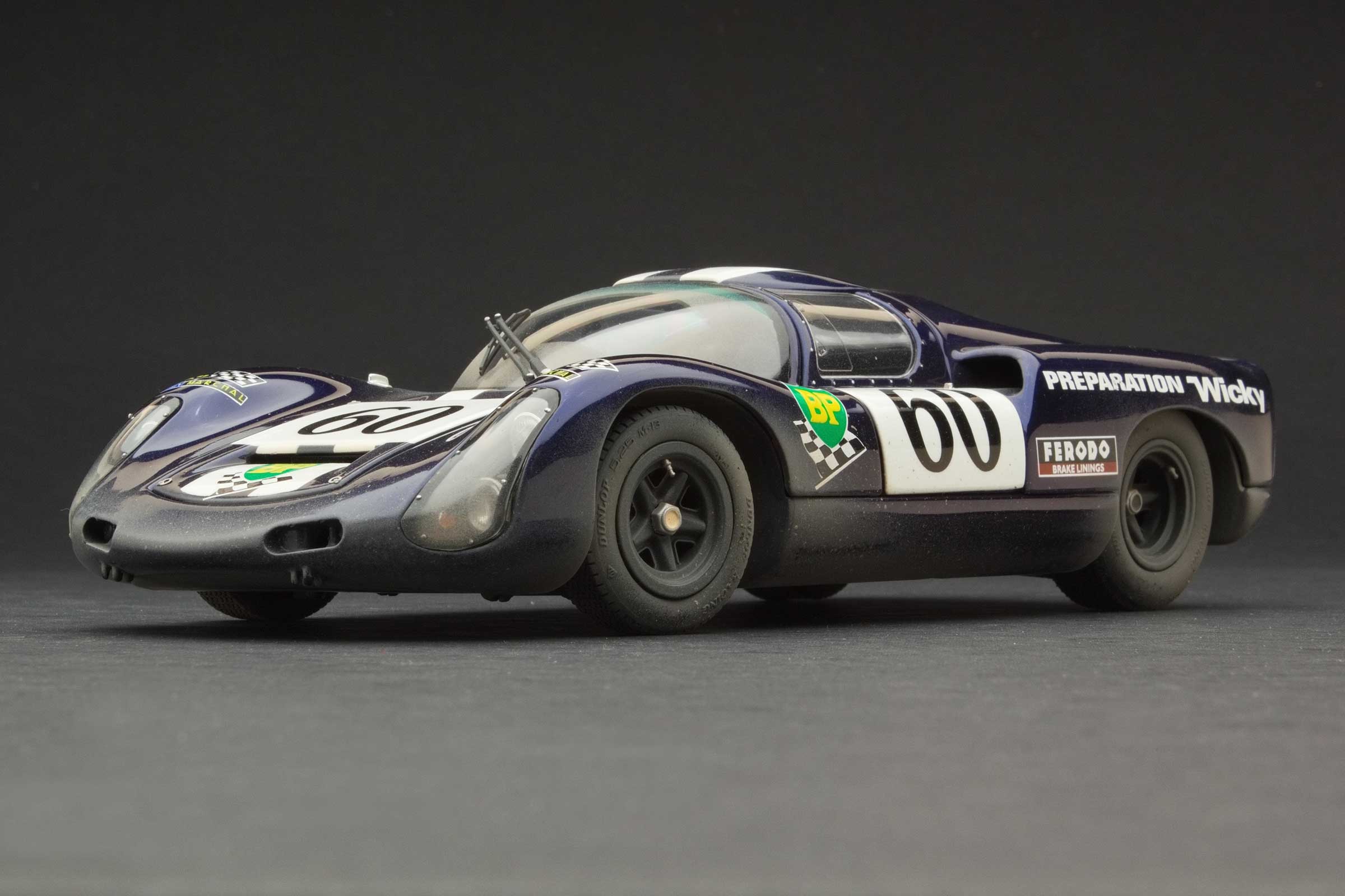 Exoto Porsche 910 | 1970 Le Mans 24 Hours | Willy Meier, Daniel Rouveyran | Finish Line Plus - Image 3