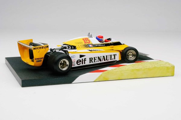 Exoto Renault RE-20 Turbo | Winner, 1980 Grand Prix of Austria | Jean-Pierre Jabouille | with Display Base