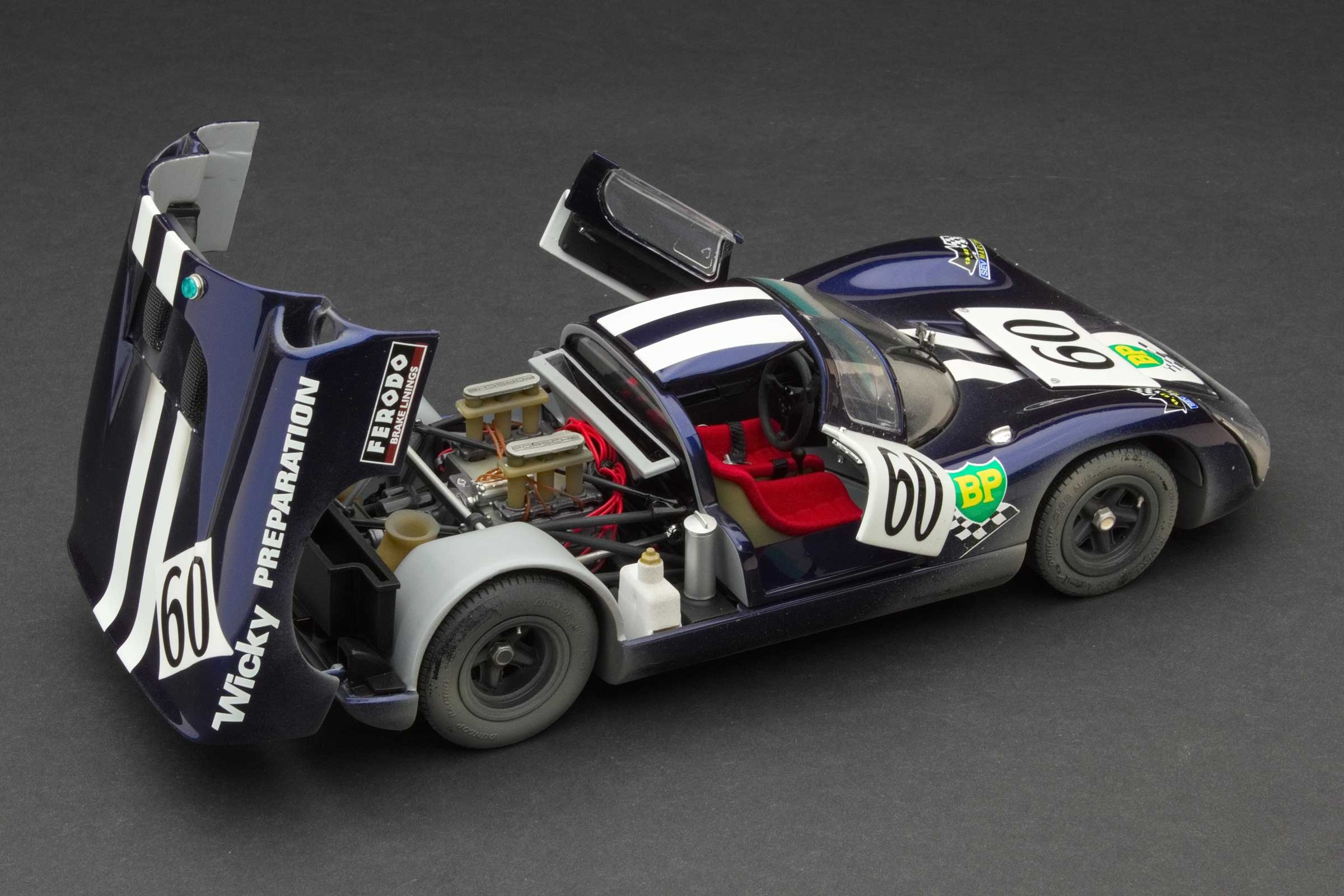 Exoto Porsche 910 | 1970 Le Mans 24 Hours | Willy Meier, Daniel Rouveyran | Finish Line Plus - Image 4