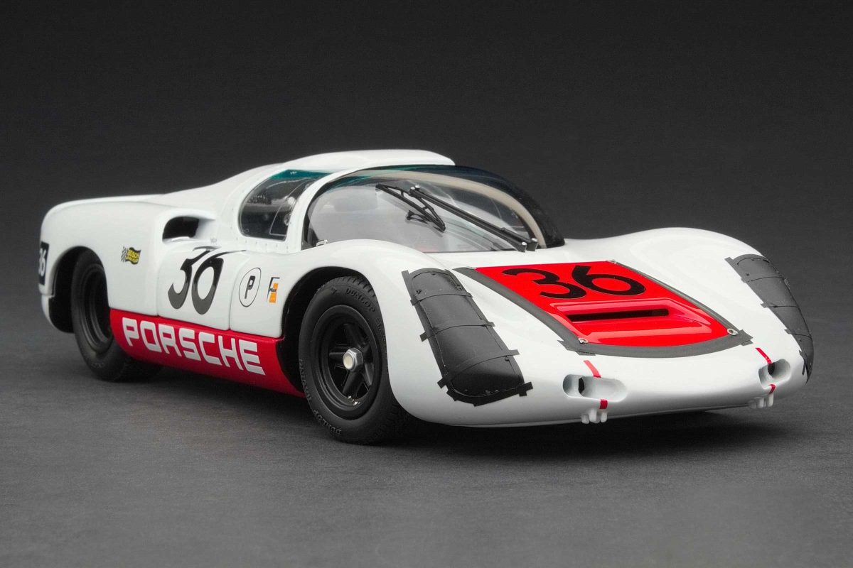 Exoto Porsche 910 | 1967 Sebring 12 Hours 1st in Class/3rd Overall | Scooter Patrick, Gerhard Mitter