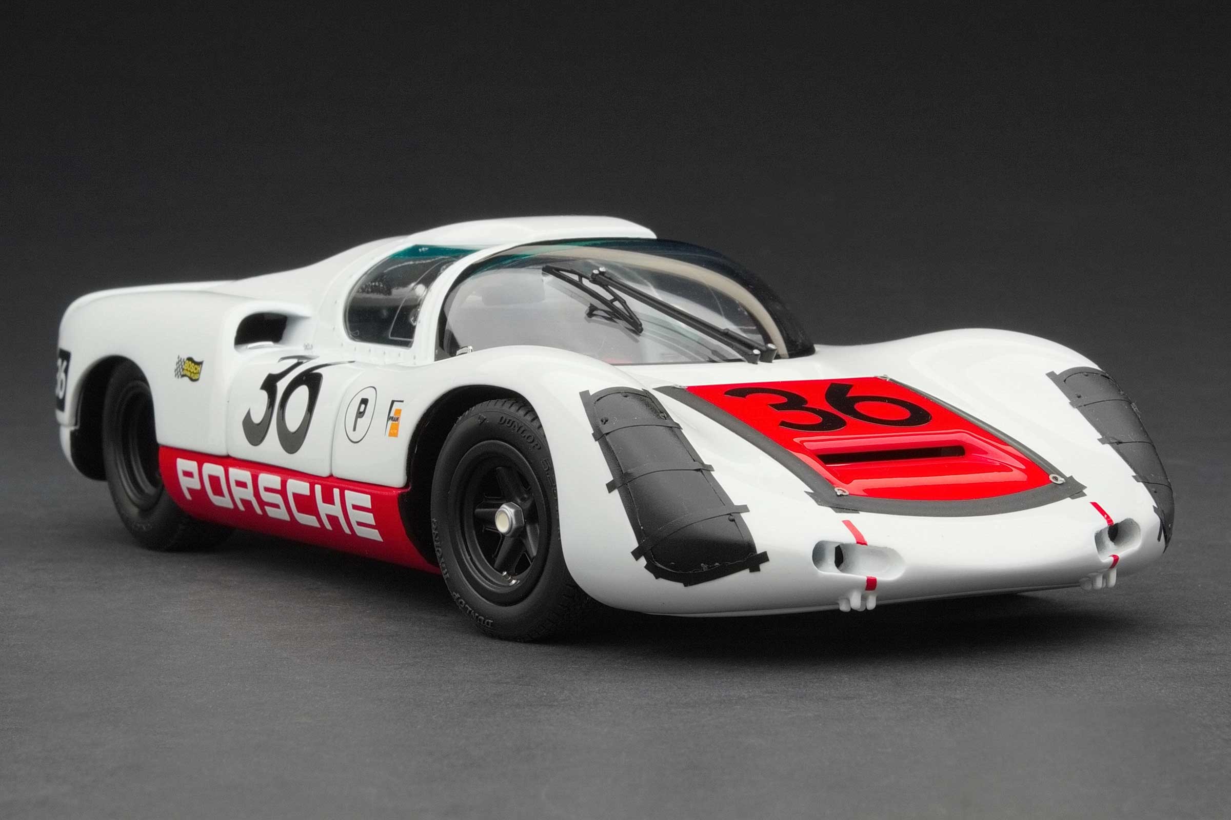 Exoto Porsche 910 | 1967 Sebring 12 Hours 1st in Class/3rd Overall | Scooter Patrick, Gerhard Mitter